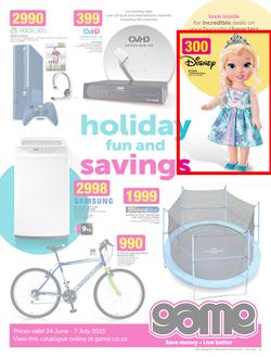 Game : Holiday Fun And Savings (24 Jun - 7 Jul 2015), page 1