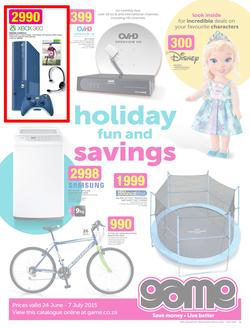 Game : Holiday Fun And Savings (24 Jun - 7 Jul 2015), page 1