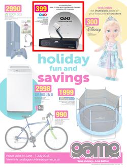 Game : Holiday Fun And Savings (24 Jun - 7 Jul 2015), page 1