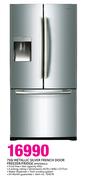 Samsung 710Ltr Metallic Silver French Door Freezer/Fridge RF67DESL1