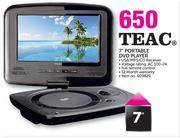 Teac 7" Portable DVD Player