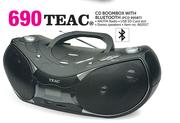 Teac CD Boombox With Bluetooth PCD 995BT