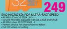 Samsung 32GB Evo Micro SD Ultra Fast Speed
