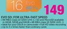 Samsung 16GB Evo SD Ultra Fast Speed