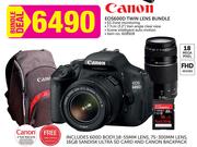 Canon EOS600D Twin Lens Bundle