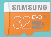 Samsung 32GB Evo Micro SD Ultra Fast Speed