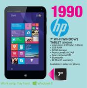 HP 7" 3G Wi-Fi Windows Tablet 5700NI