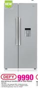 Defy 621Ltr Metallic Silver Side by Side Fridge DFF416