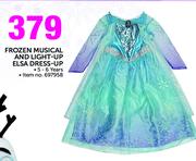 Disney Frozen Musical And Light-Up Elsa Dress-Up