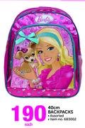 Barbie 40cm Backpacks-Each