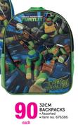 Teenage Mutant Ninja Turtles 32cm Backpacks Assorted-Each