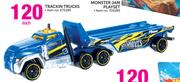 Hot Wheels Trackin Trucks-Each
