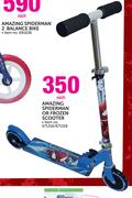 Amazing Spiderman Or Frozen Scooter-Each
