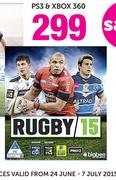 PS3 & Xbox Rugby 15