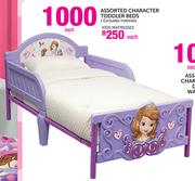 Assorted Character Toddler Beds-Each