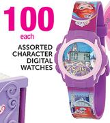 Assorted Character Digital Watches-Each