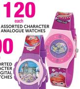 Assorted Character Analogue Watches-Each