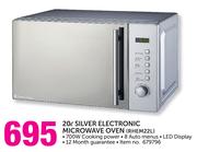 Russell Hobbs 20Ltr Silver Electronic Microwave Oven RHEM22L