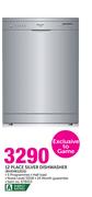 Russell Hobbs 12 Place Dishwasher RHDW12DS