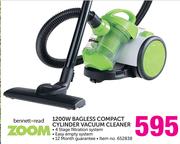 Zoom 1200W Bagless Compact Cylinder Vacuum Cleaner