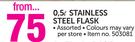Stainless Steel Flask-0.5Ltr Each