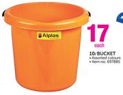 Alplas 10ltr Bucket-Each