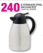 Stainless Steel Vacuum Pot-2Ltr