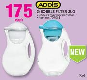 Addis 2Ltr Bobble Filter Jug-Each