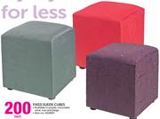 Fixed Suede Cubes-Each
