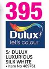 Dulux 5ltr White Luxurious Silk 