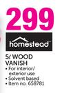 Homestead 5ltr Wood Vanish