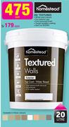 Homestead 20ltr Textured-Each
