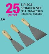3-Piece Scraper Set-T14-702AK032F-Per Set