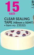 Clear Sealing Tape-48mmx50MT