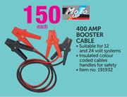 MoTo Quip 400 AMP Booster Cable-Each