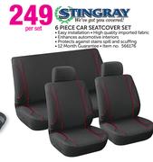 Stingray 6-Piece Car Seat Cover Set-Per Set