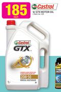 Castrol 5ltr GTX Motor Oil-Each