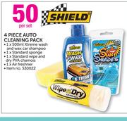 Shield 4-Piece Auto Cleaning Pack-Per Set