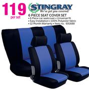 Stingray 6-Piece Seat Cover Set-Per Set