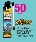 Shield Tyre Jack Emergency Inflator-Each