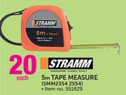 Stramm 5m Tape Measure SMM2354 2554