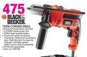 Black & Decker 710W Corded Drill