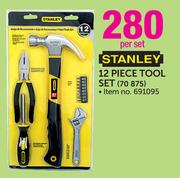 Stanley 12-Piece Tool Set-Per Set