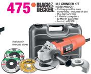 Black & Decker 115 Grinder Kit KG915KDG QS