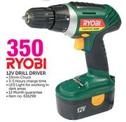 Ryobi 12V Drill Driver