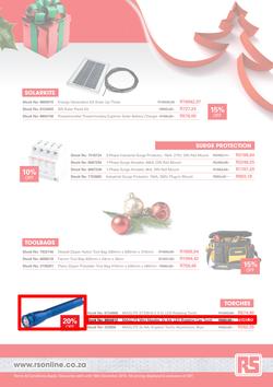 RS Components : Festive Season Specials (9 Nov - 18 Dec 2015), page 3