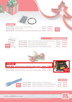 RS Components : Festive Season Specials (9 Nov - 18 Dec 2015), page 3