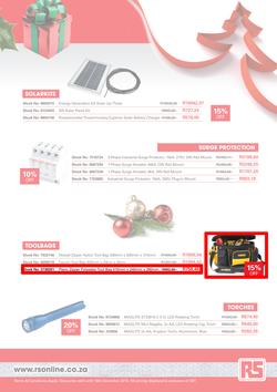 RS Components : Festive Season Specials (9 Nov - 18 Dec 2015), page 3