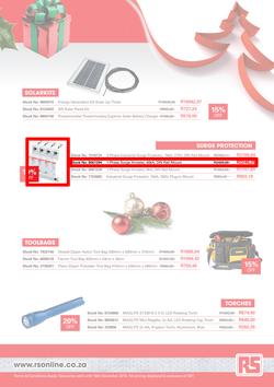 RS Components : Festive Season Specials (9 Nov - 18 Dec 2015), page 3