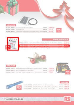 RS Components : Festive Season Specials (9 Nov - 18 Dec 2015), page 3
